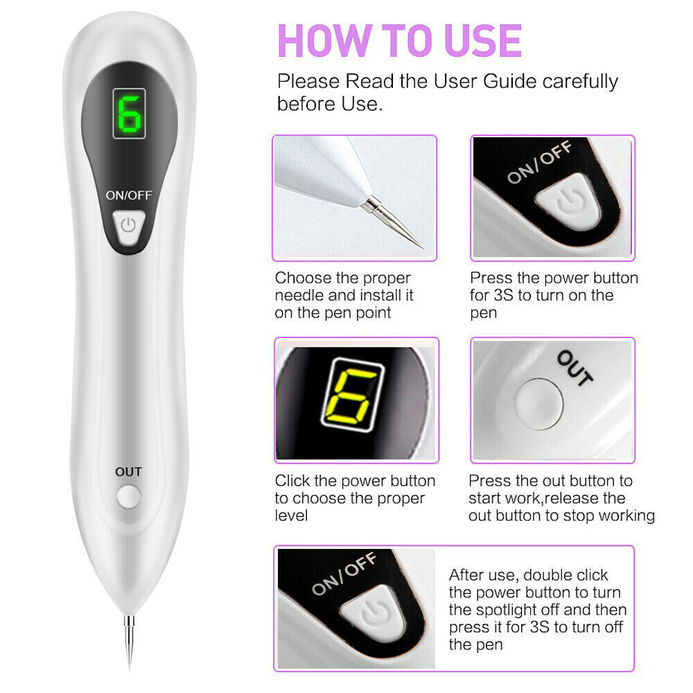 Electric Laser Plasma Pen Mole Removal Dark Spot Remover Skin Wart Tag