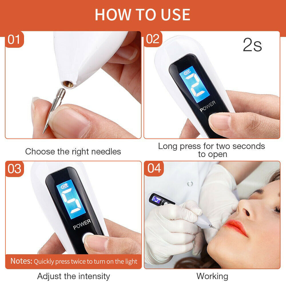 Electric Laser Plasma Pen Mole Removal Dark Spot Remover Skin Wart Tag