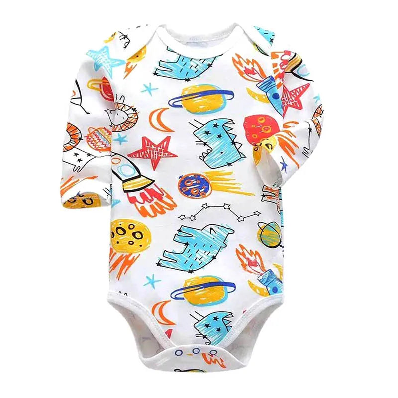 Baby Bodysuit Newborn 100% Cotton Body Baby Long Sleeve Underwear Infant Boys Girls Clothes Baby's Sets