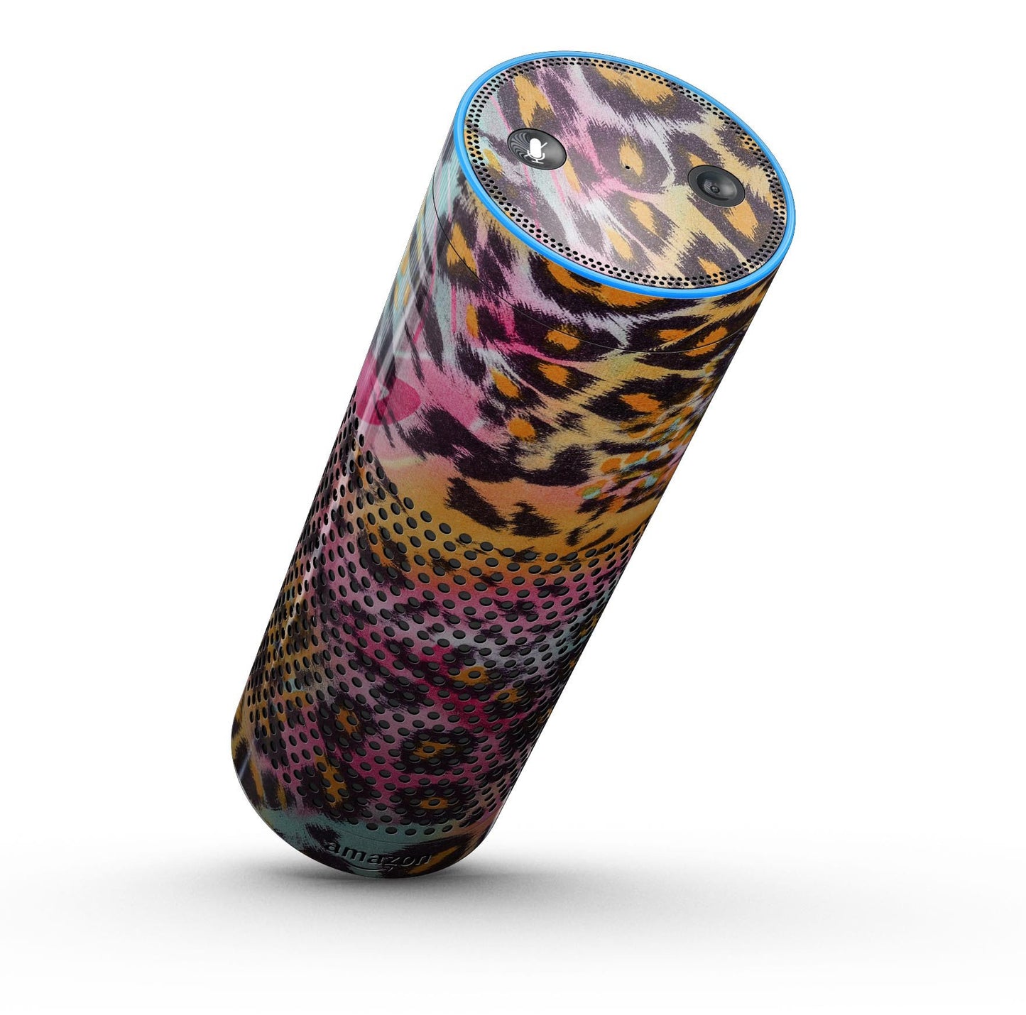 Rainbow Leopard Sherbert - Full-Body Skin-Kit for the Amazon Echo