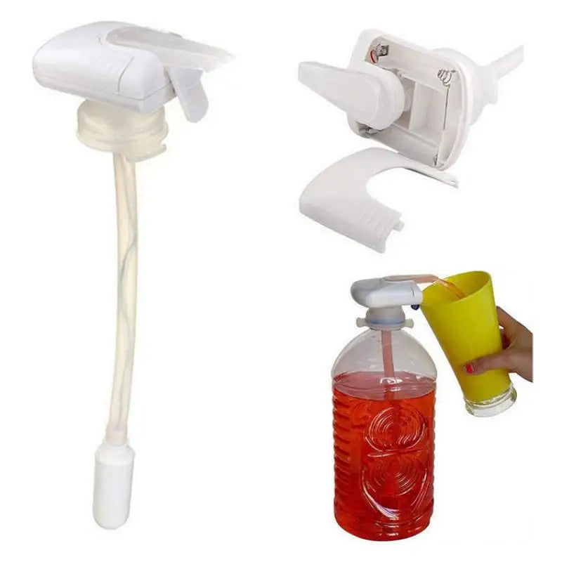 Automatic Drinking Straw Suction Pump Automatic Beverage Straw Beverage Dispenser Magic Tap Spill Proof Water Pump DIY Dispenser