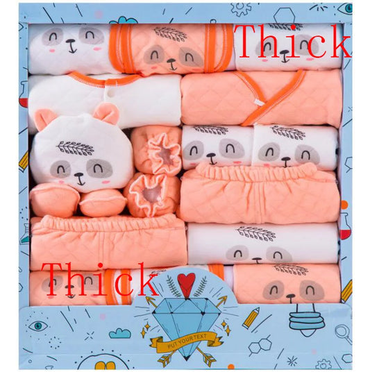 18pcs/set Newborn Clothes Suits 0-6M BabyToddler Clothing Sets Boys Girls Suit Cotton No Box