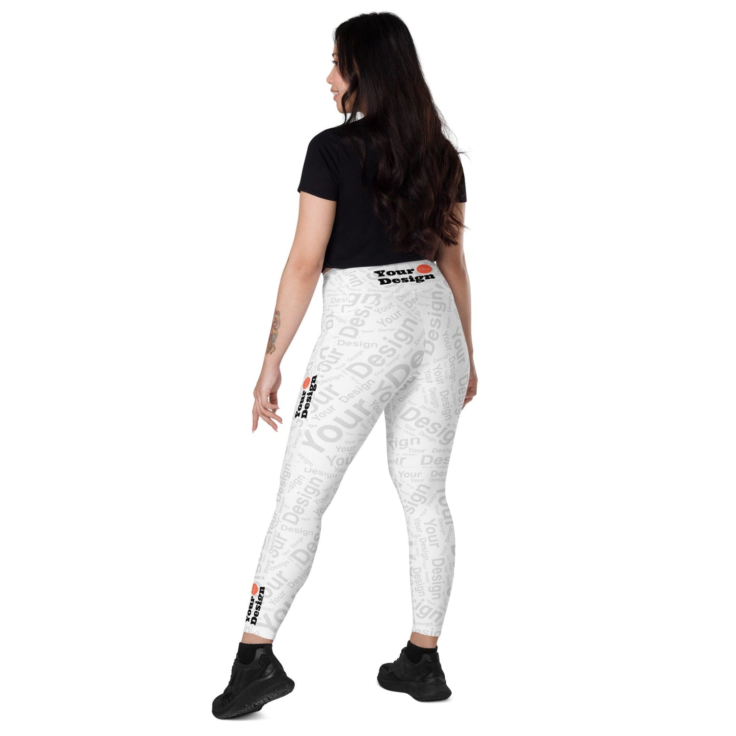 Custom Print Womens Leggings with Pockets