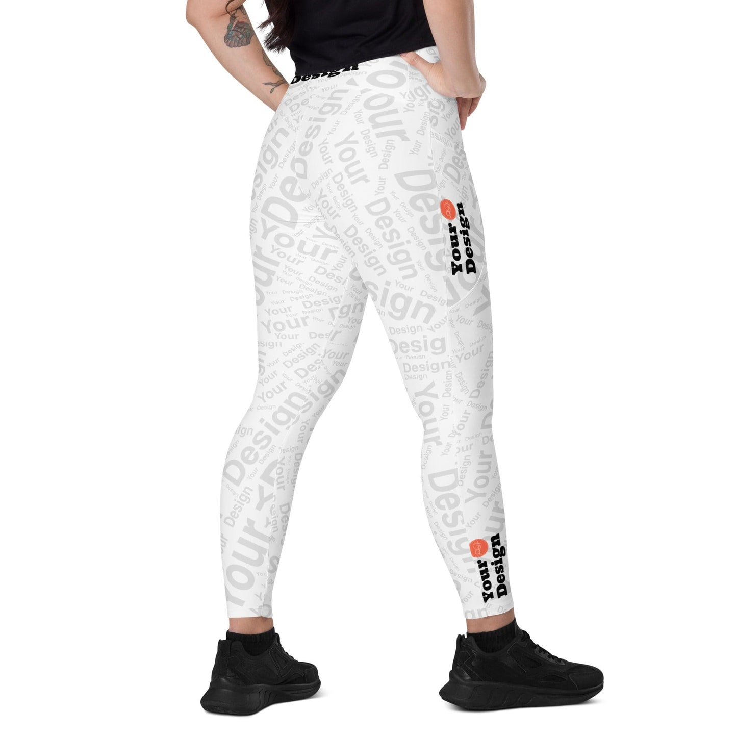 Custom Print Womens Leggings with Pockets