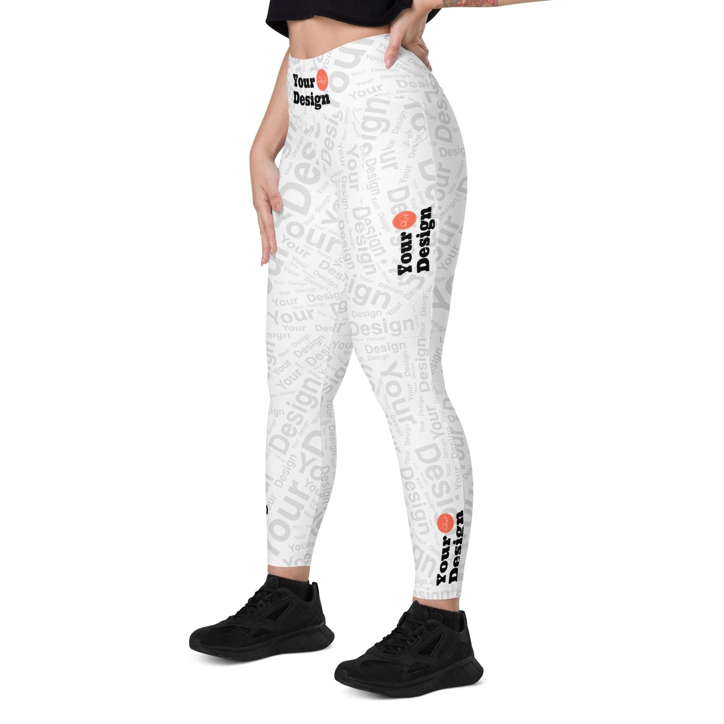 Custom Print Womens Leggings with Pockets